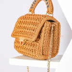 Zuri crochet bag 'waffle design'